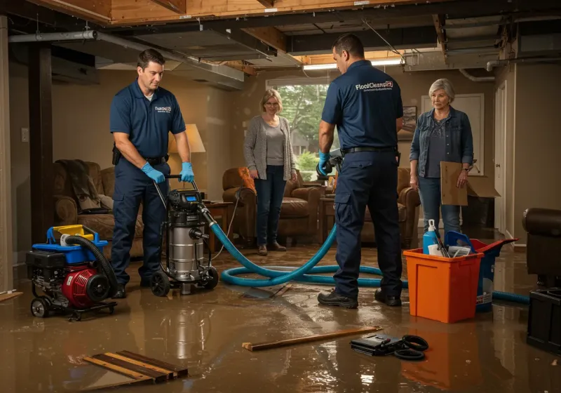 Basement Water Extraction and Removal Techniques process in Sharkey County, MS